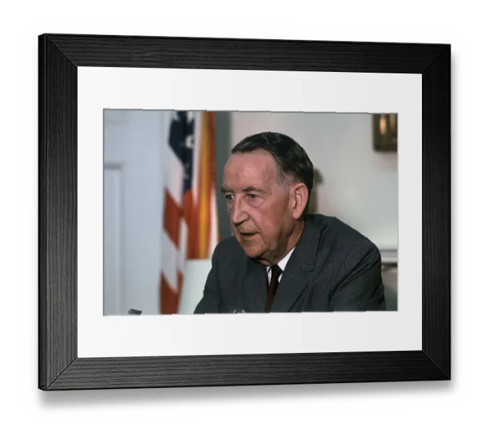 Framed Print : Portrait of Llewellyn Thompson Framed Print : Portrait of Llewellyn Thompson