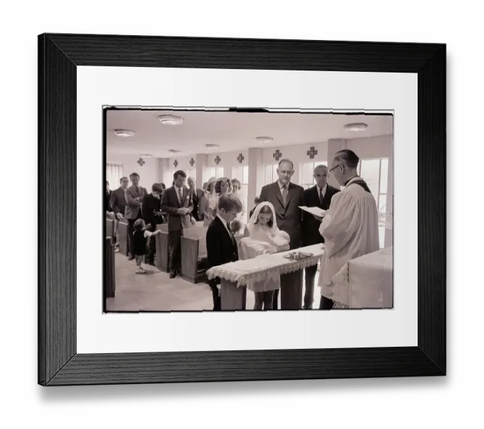 Framed Print : Douglas H. Kennedy's Baptizing Ceremony Framed Print : Douglas H. Kennedy's Baptizing Ceremony