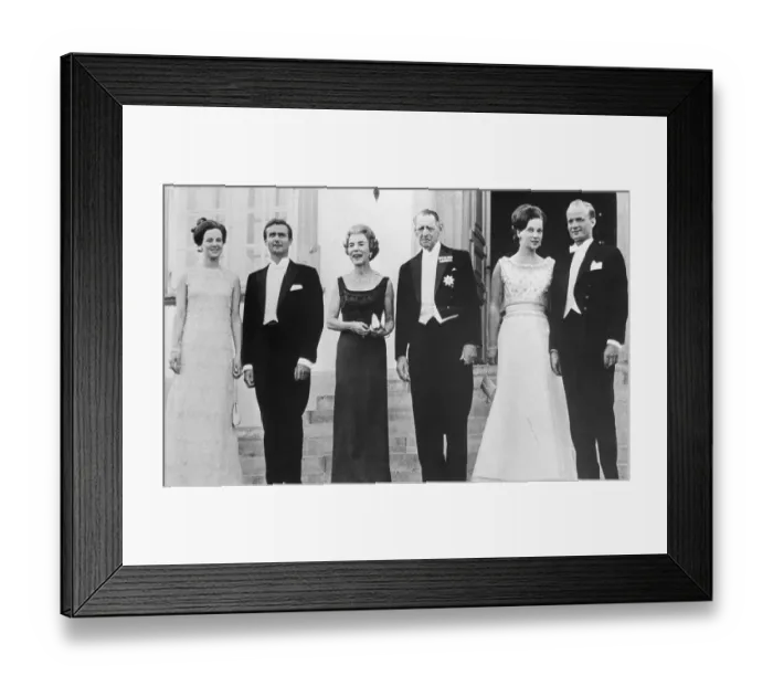 Framed Print : Dainish Royals Posing Framed Print : Dainish Royals Posing