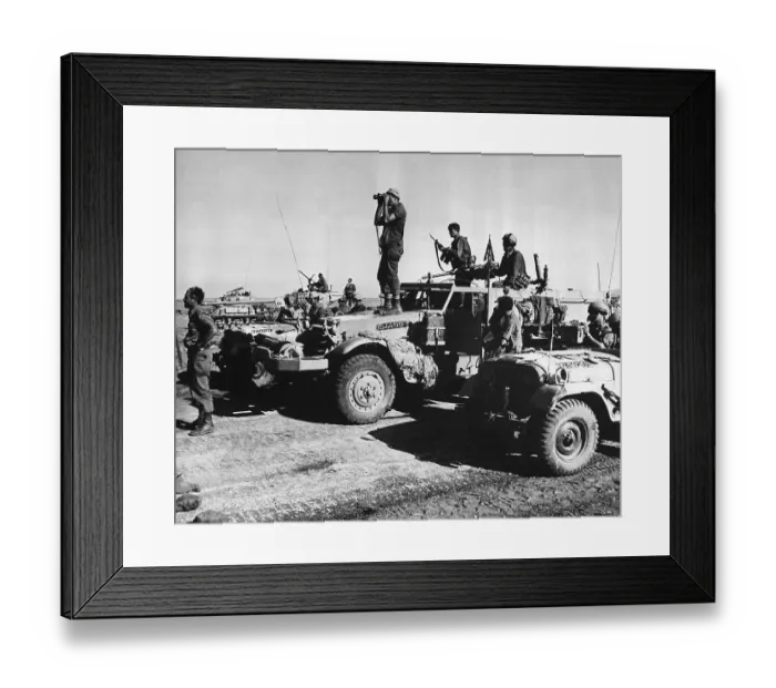 Framed Print : Standing at the Cease-Fire Demarcation Line in Syria Framed Print : Standing at the Cease-Fire Demarcation Line in Syria