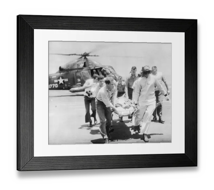 Framed Print : Survivor of Mistaken Bombing of a U.S. Ship Framed Print : Survivor of Mistaken Bombing of a U.S. Ship