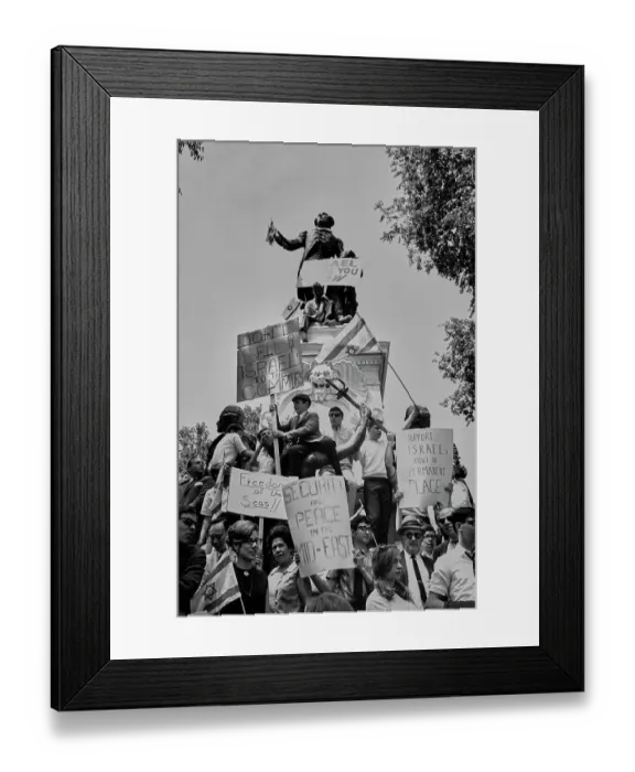 Framed Print : Protest In Washington Framed Print : Protest In Washington