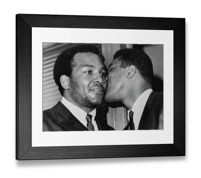 Framed Print : Jim Brown And Muhammad Ali Framed Print : Jim Brown And Muhammad Ali