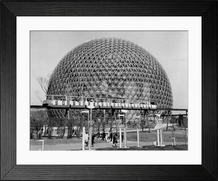 Framed Print : US Pavilion at the 1967 World's Fair Framed Print : US Pavilion at the 1967 World's Fair