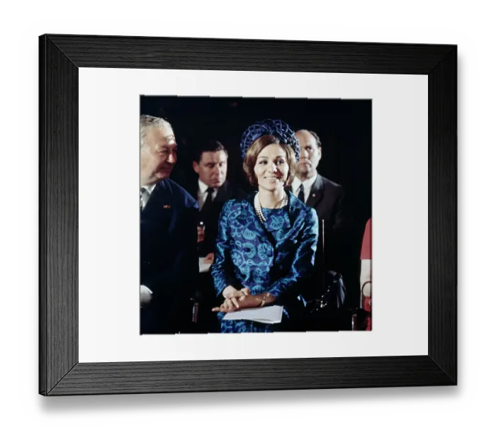 Framed Print : Farah Pahlavi Framed Print : Farah Pahlavi
