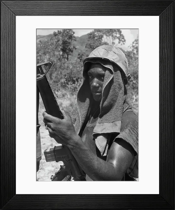 Framed Print : Vietnam War Scenes Framed Print : Vietnam War Scenes