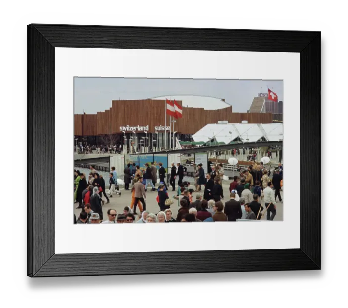 Framed Print : Swiss Pavilion, Expo 67 Framed Print : Swiss Pavilion, Expo 67