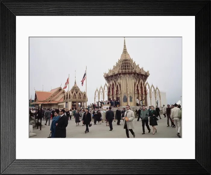 Framed Print : Thailand Pavilion, Expo 67