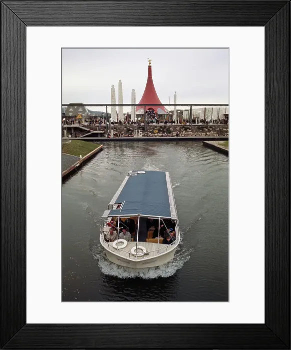 Framed Print : Riverboat And Pavilion, Expo 67 Framed Print : Riverboat And Pavilion, Expo 67