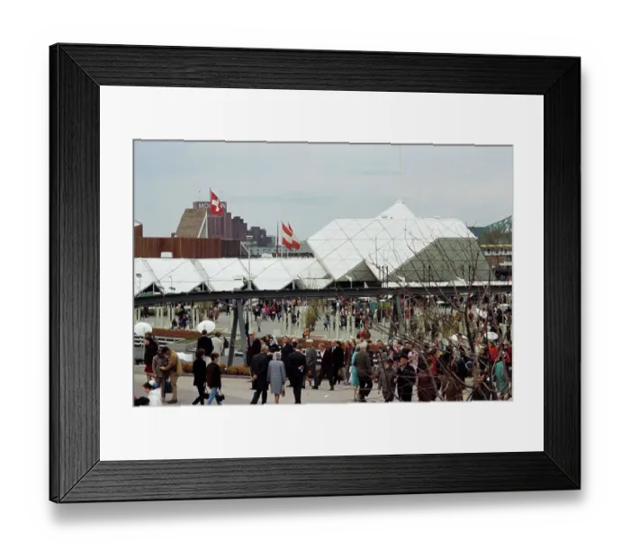 Framed Print : Austrian Pavilion, Expo 67 Framed Print : Austrian Pavilion, Expo 67
