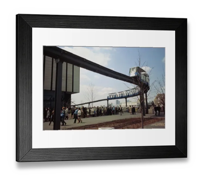 Framed Print : Minirail, Expo 67 Framed Print : Minirail, Expo 67