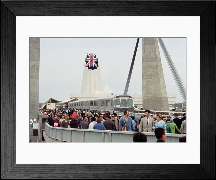 Framed Print : Expo Express At Expo 67 Framed Print : Expo Express At Expo 67