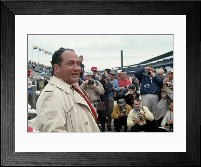 Framed Print : Andy Granatelli At Indianapolis 500 Framed Print : Andy Granatelli At Indianapolis 500