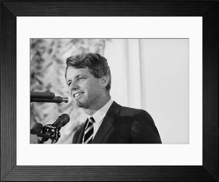 Framed Print : Senator Robert F. Kennedy Speaking Framed Print : Senator Robert F. Kennedy Speaking