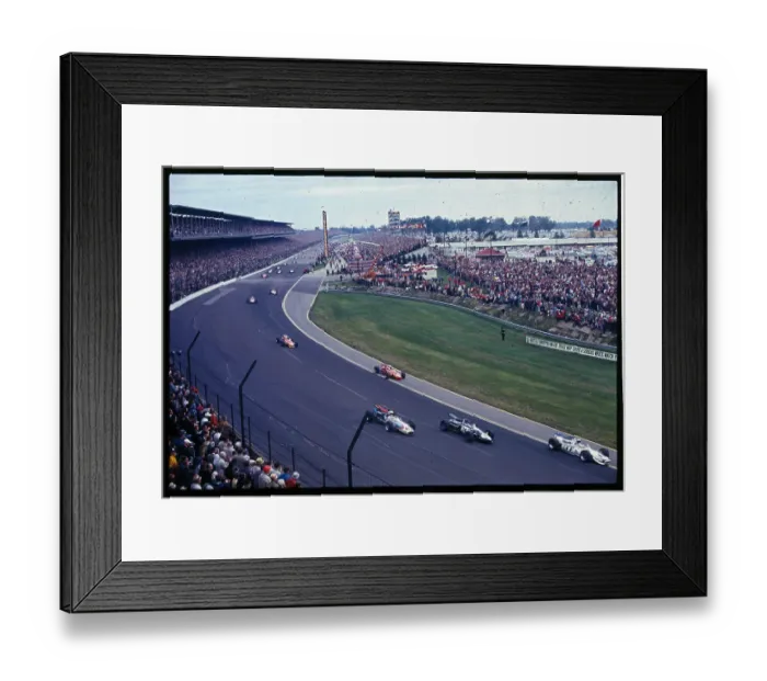 Framed Print : Aerial view of Indianapolis 500 Framed Print : Aerial view of Indianapolis 500