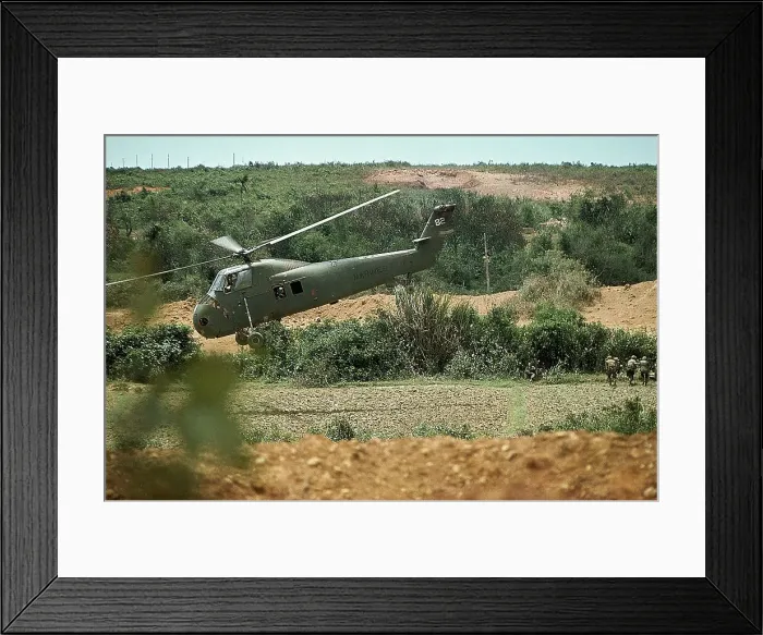 Framed Print : Helicopter Landing Framed Print : Helicopter Landing