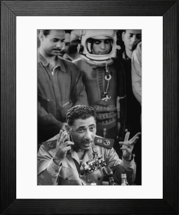 Framed Print : Field Marshal Abdel Amer Framed Print : Field Marshal Abdel Amer