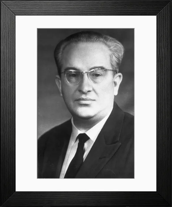 Framed Print : Portrait of Russian Leader Yuri Andropov Framed Print : Portrait of Russian Leader Yuri Andropov
