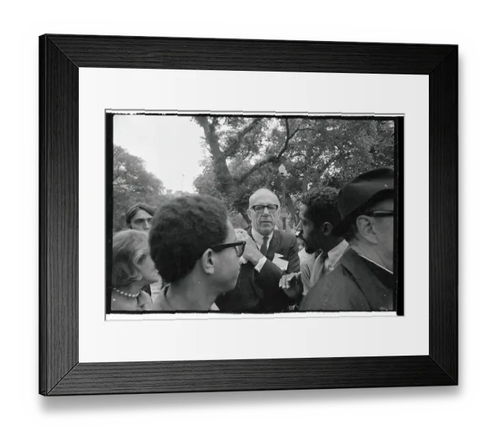 Framed Print : Portrait of Dr. Benjamin Spock Framed Print : Portrait of Dr. Benjamin Spock