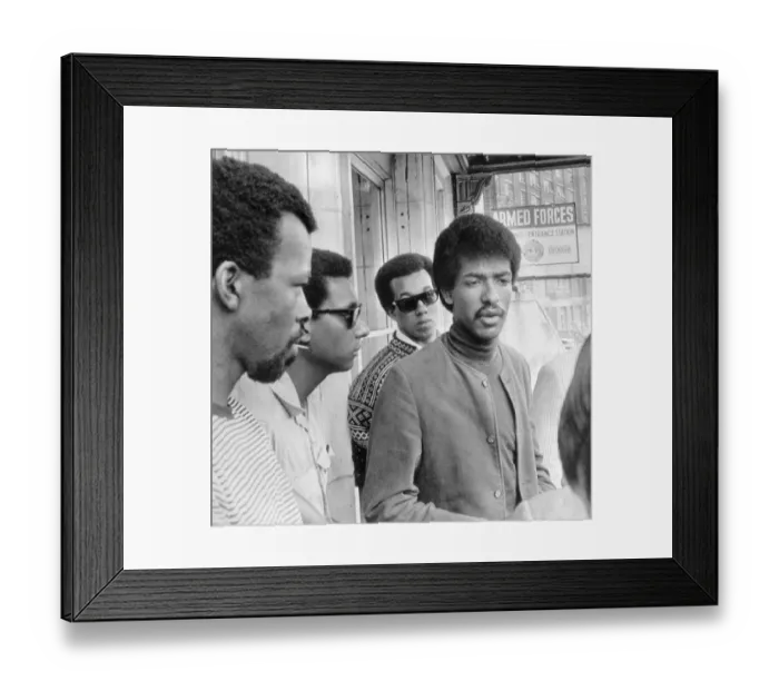 Framed Print : Cleveland Sellers Refusing the Draft Framed Print : Cleveland Sellers Refusing the Draft