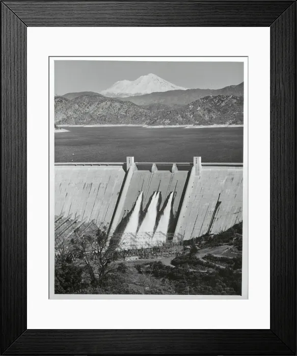 Framed Print : View of Shasta Dam Framed Print : View of Shasta Dam