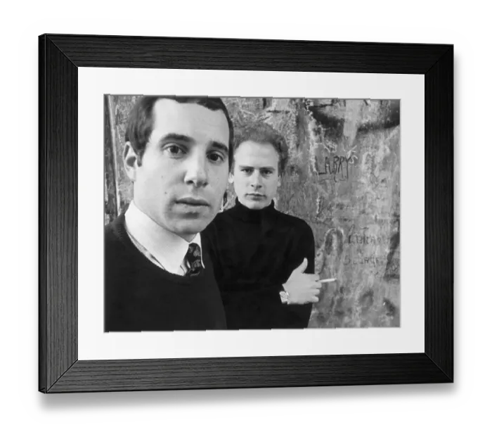 Framed Print : Paul Simon and Art Garfunkel Framed Print : Paul Simon and Art Garfunkel