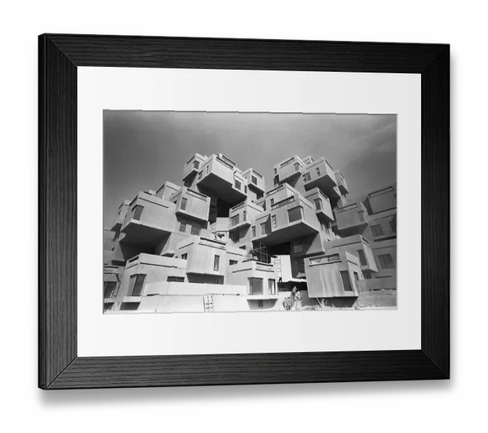 Framed Print : Habitat 67 Apartments Framed Print : Habitat 67 Apartments