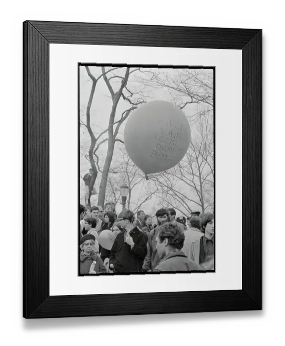 Framed Print : Demonstrators Protesting Vietnam War Framed Print : Demonstrators Protesting Vietnam War