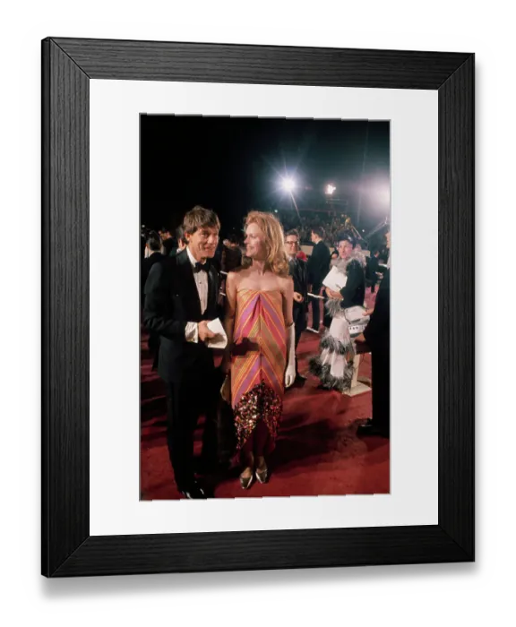 Framed Print : Lee Remick and Roddy McDowall Arriving at the Academy Awards Framed Print : Lee Remick and Roddy McDowall Arriving at the Academy Awards