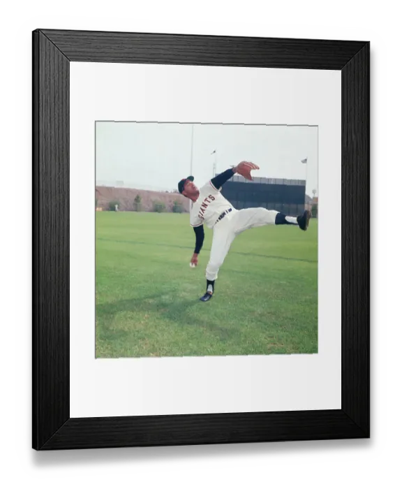 Framed Print : Portrait of Juan Marichal Framed Print : Portrait of Juan Marichal