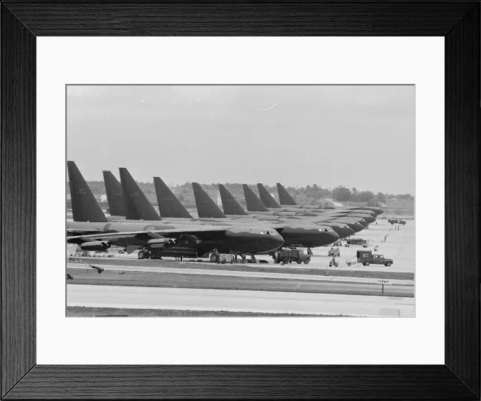 Framed Print : Field of B-52s Framed Print : Field of B-52s