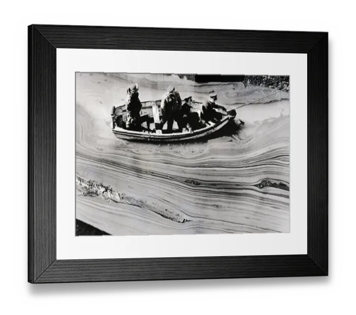 Framed Print : Soldiers And Firemen In A Small Boat Framed Print : Soldiers And Firemen In A Small Boat