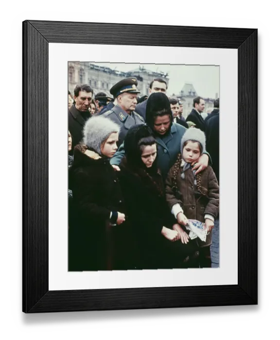 Framed Print : Funeral Of Yuri Gagarin Framed Print : Funeral Of Yuri Gagarin