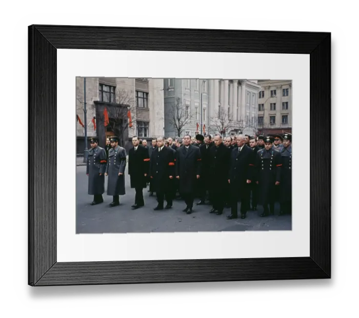 Framed Print : Funeral Of Yuri Gagarin Framed Print : Funeral Of Yuri Gagarin