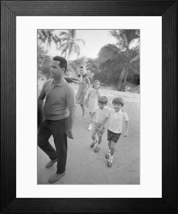 Framed Print : John Fitzgerald Kennedy Jr. Going to Mass Framed Print : John Fitzgerald Kennedy Jr. Going to Mass