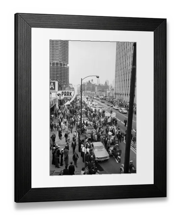 Framed Print : Marchers Protesting U.S. Vietnam Policy Framed Print : Marchers Protesting U.S. Vietnam Policy