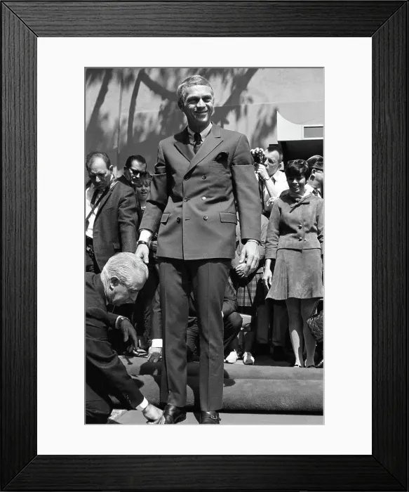 Framed Print : Steve McQueen Framed Print : Steve McQueen