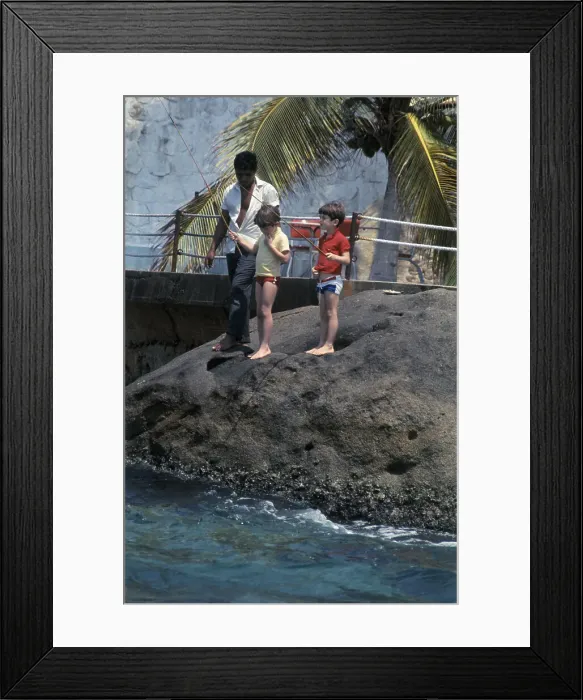 Framed Print : Portrait of John F. Kennedy Jr. and Anthony Rasiwill Framed Print : Portrait of John F. Kennedy Jr. and Anthony Rasiwill