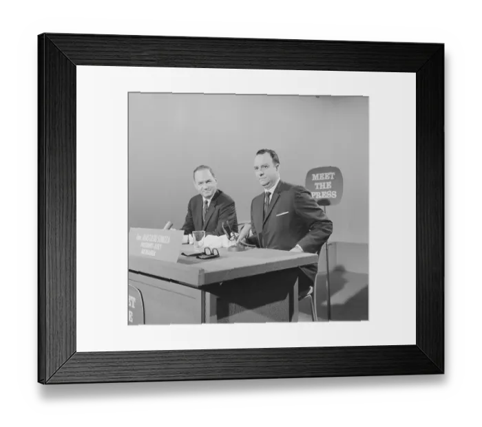 Framed Print : Anastasio Somoza, Edwin Newman Framed Print : Anastasio Somoza, Edwin Newman