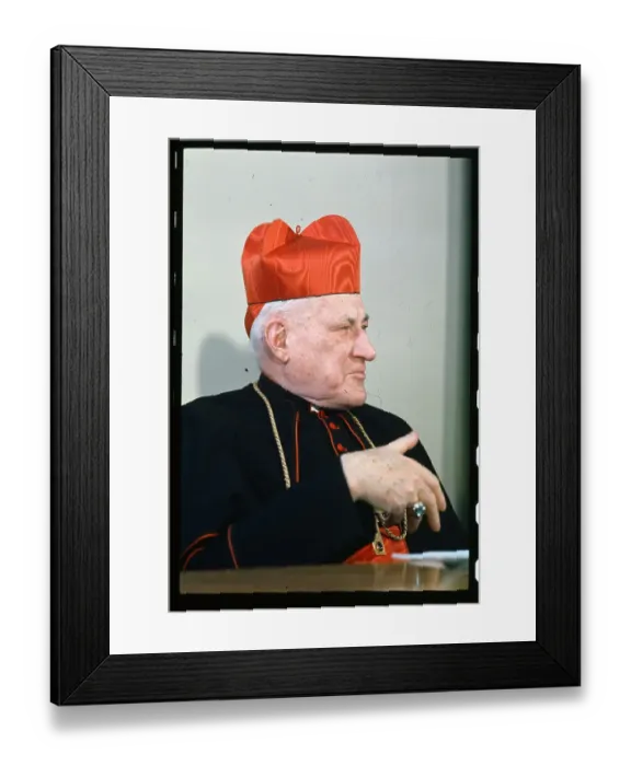 Framed Print : Portrait of Richard Cardinal Cushing Framed Print : Portrait of Richard Cardinal Cushing