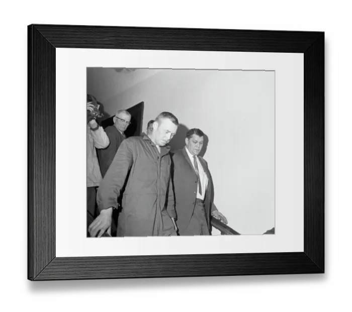 Framed Print : James McBrair Charged with Murder