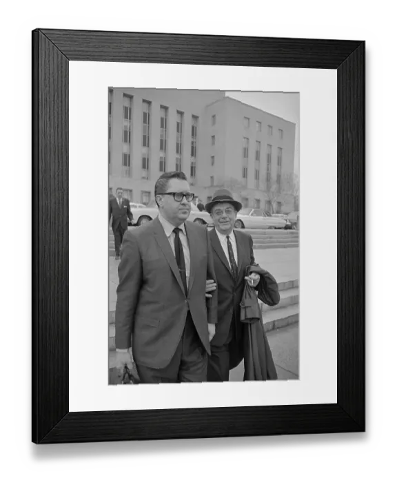 Framed Print : Hoffa Attorneys William Bufalino and Daniel Maher Framed Print : Hoffa Attorneys William Bufalino and Daniel Maher