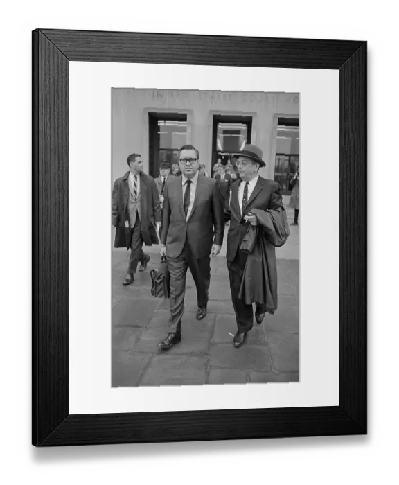 Framed Print : Hoffa Attorneys William Bufalino and Daniel Maher Framed Print : Hoffa Attorneys William Bufalino and Daniel Maher