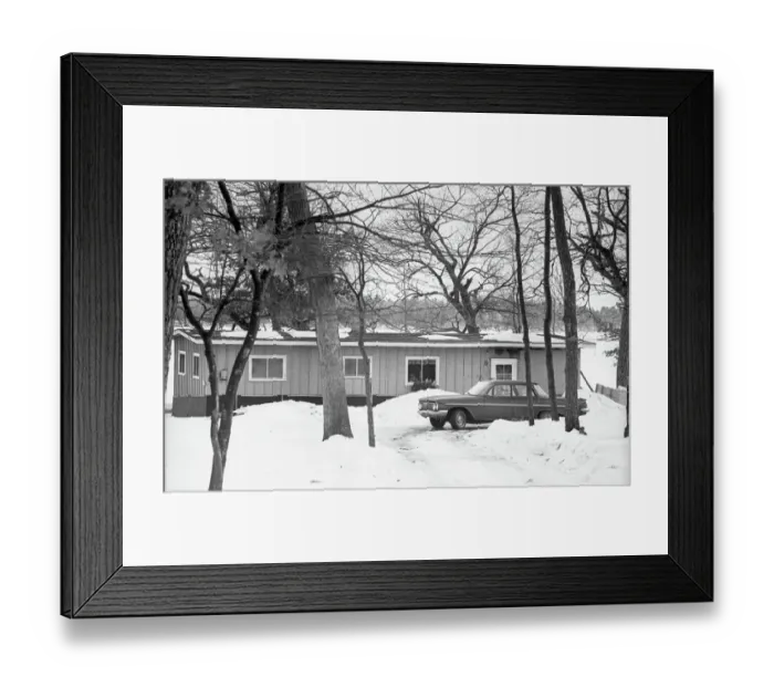 Framed Print : Fish Lake Cottage Crime Scene Framed Print : Fish Lake Cottage Crime Scene