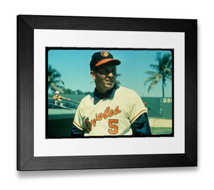 Framed Print : Brooks Robinson Posing in Orioles Uniform Framed Print : Brooks Robinson Posing in Orioles Uniform