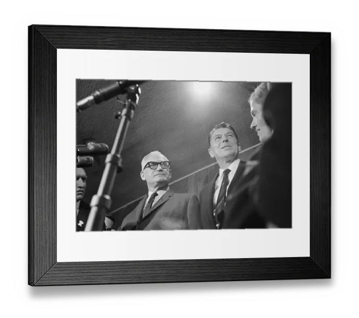 Framed Print : Ronald Reagan with Barry Goldwater Framed Print : Ronald Reagan with Barry Goldwater
