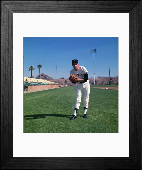 Framed Print : Gaylord Perry in Pitching Position Framed Print : Gaylord Perry in Pitching Position