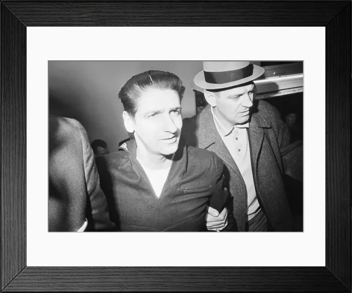 Framed Print : Boston Strangler Albert DeSalvo Captured Framed Print : Boston Strangler Albert DeSalvo Captured