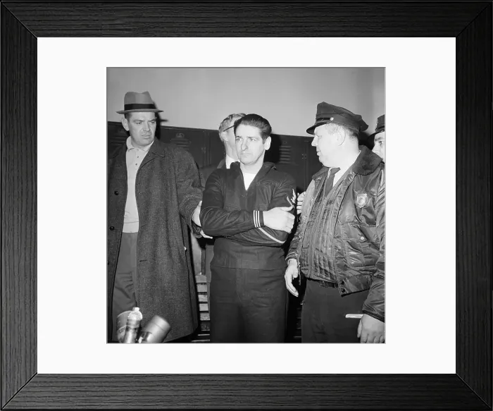 Framed Print : Boston Strangler In Custody