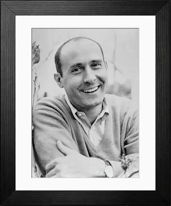 Framed Print : Portrait of Hank Mancini with His Arms Crossed Framed Print : Portrait of Hank Mancini with His Arms Crossed